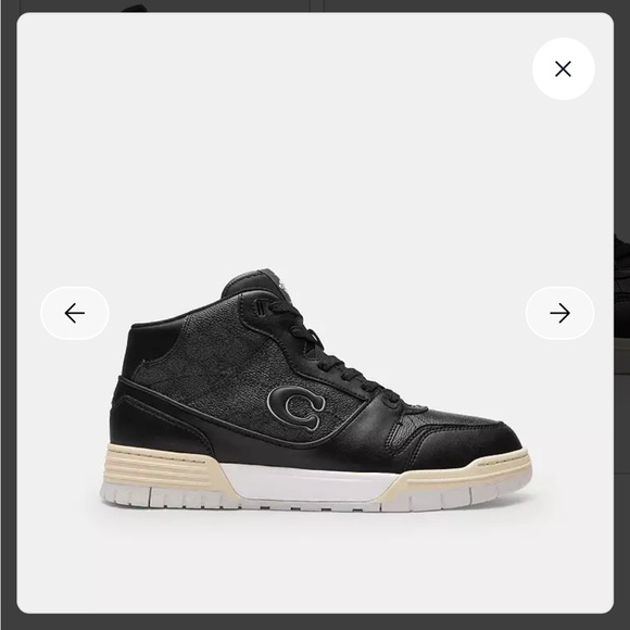 NEW Coach Soho Mid Top SneakerIn Signature Canvas size 12